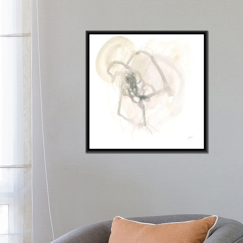 «Infinite Variable II», reproduction sur toile, H 18 po x l 18 po x P 1,5 po, Toile encadrée noire, Pas de tapis