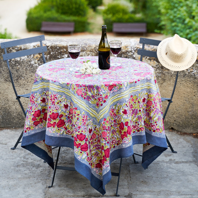 Jardine Tablecloth, 59" W x 59" L