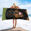 Serviette de plage en microfibre à séchage rapide Rottweiler, 36 x 72 po