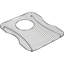 Évier de cuisine avec filtre à panier encastrable 16 L x 18,5 po Lustertone