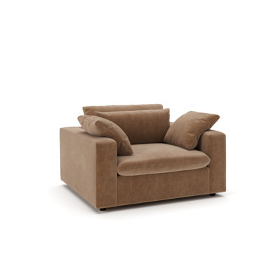 Chaise et demi rembourrée Remy