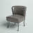 Euclid Faux Leather Chair With Metal Base-1978972594