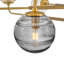 Lustre linéaire moderne Spoutnik 8 lumières Oberon-111732590