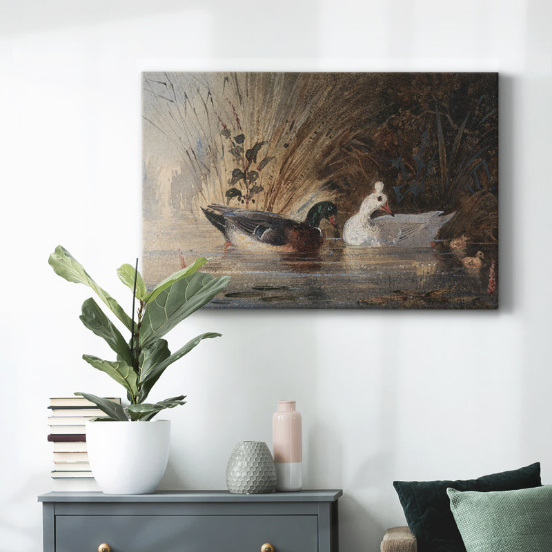 "Vintage Animal - XVIII" sur toile, H 41 po x l 61 po x P 1,5 po, Toile tendue