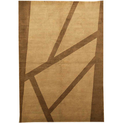 Wool Area Rug in Brown