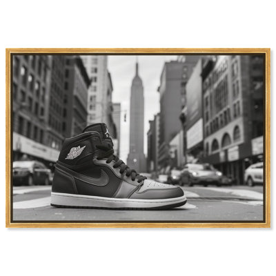 Sneaker in New York, impressions sur toile par Art Remedy