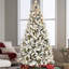 Arbre de Noël artificiel 8 pi avec lumières DEL-1503776551