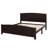 King Size Platform Bed, Solid Wood Platform Bed with Support Slats and Strong Structure, No Box Spring Needed, Espresso-1971586754-1971586752