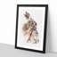 Brown Rabbit - Framed Print-56741666-56741667