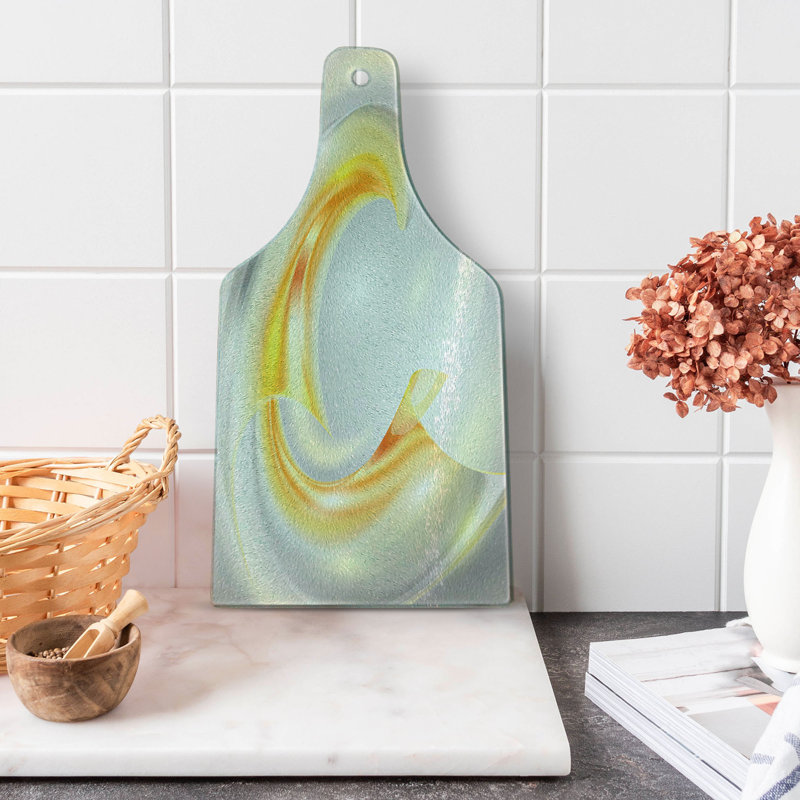 Planche à découper en verre trempé Ambesonne