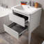 Senah 590 mm Freestanding Single Vanity with Integrated Basin