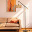 Lampe sur pied arquée en rotin 68 po Aarzo (ensemble de 2)-116572855