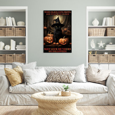 Quand les chats noirs rôdent sur toile