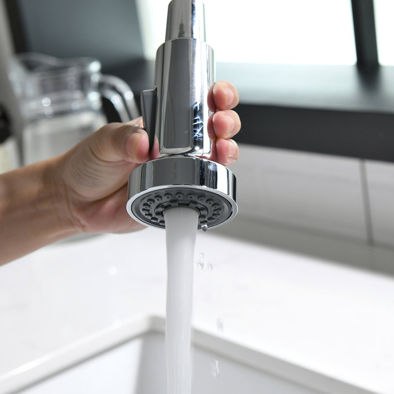Pull-down Sprayer Brass Modern Classic Kitchen Faucet For Optimal Cleaning