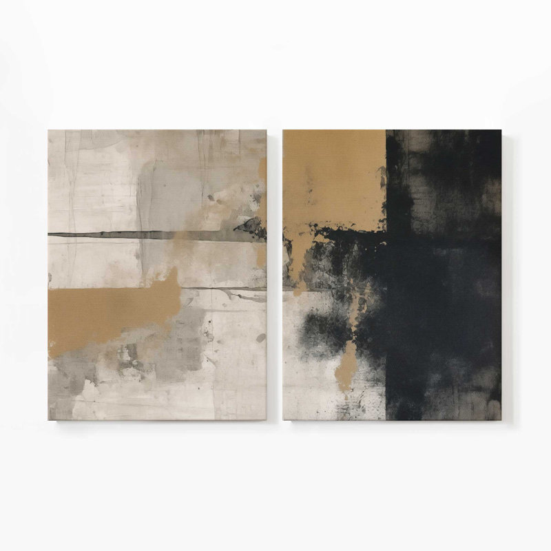Impression sur toile Chiaroscuro Blend I, H 12 po x l 18 po, Toile tendue, 1