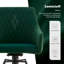 Set Of 2 Velvet Swivel Dining Chairs With Arms, 360° Rotatable Upholstered Accent Chairs With Metal Legs-1435555514
