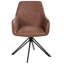49cm H Upholstered Full Back Armchair-1258856935
