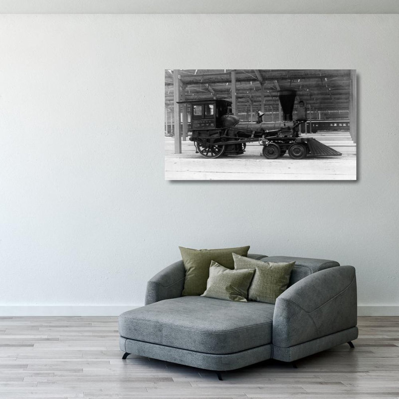 Pionnier, locomotive Chicago, H 23 po x l 40 po