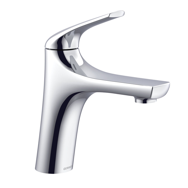 Lemora Single Hole Bathroom Faucet with Drain Assembly, Chrome