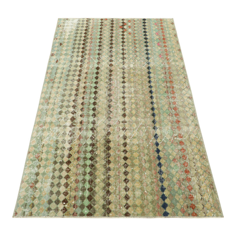 One-of-a-Kind 2’11”x5’3” Hand Knotted Area Rug