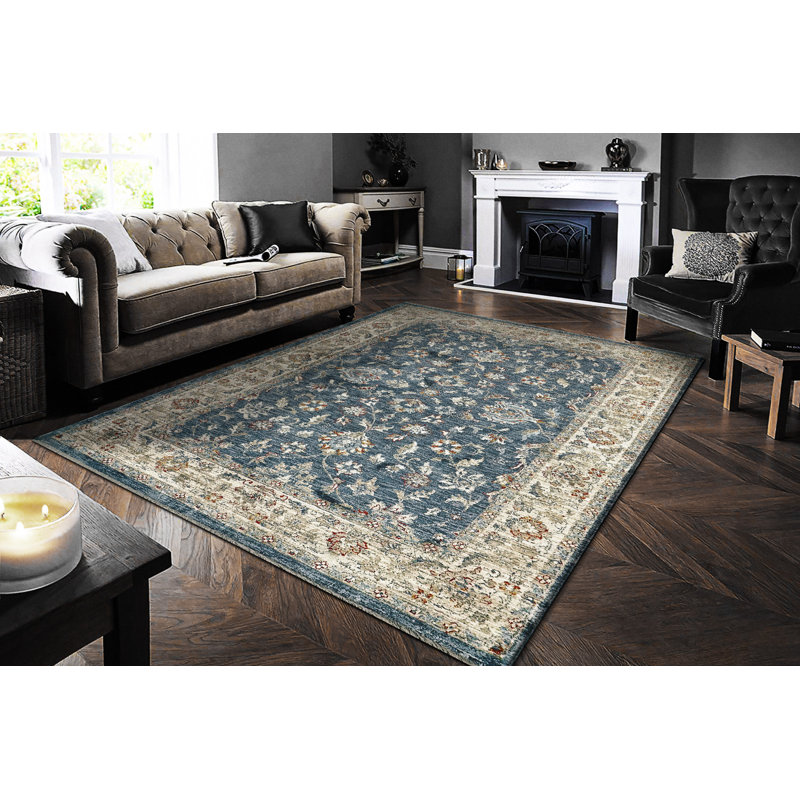 DAKOTA 2.7X5 6640-599 BLUE/MULTI, Rectangle 2'7" x 5'