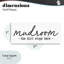 Plaque murale Mudroom Script Dirt Stops Here
