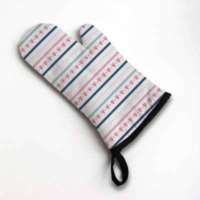 Passionate Valentine Love Oven Mitt Cotton Twill