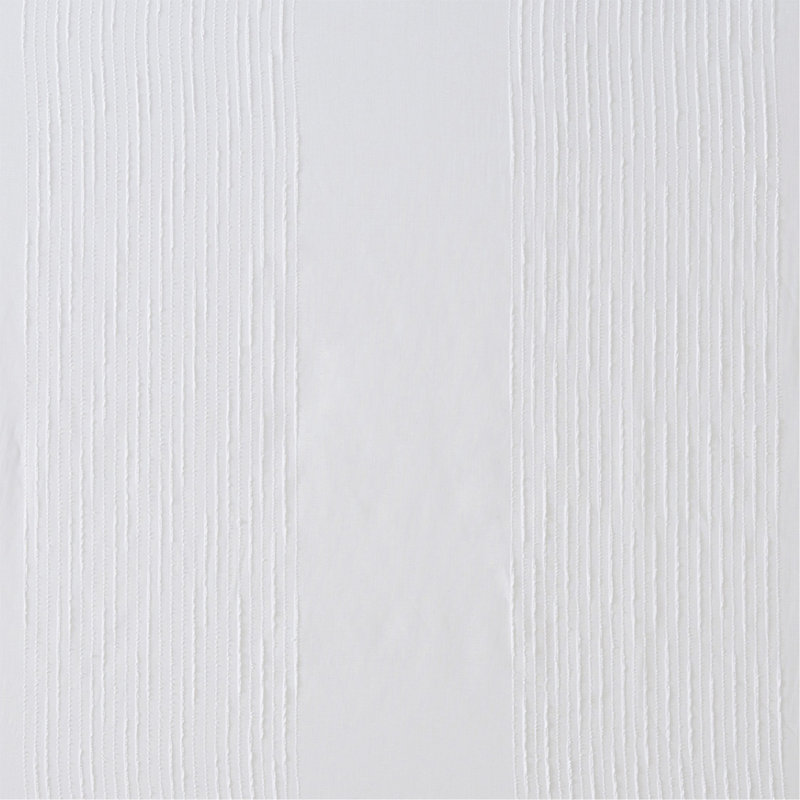 Sheer Shower Curtain, White