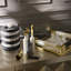 Como Black & White Barware Set