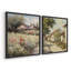 «Vintage Landscape LXIV», 2 pièces sur papier-1507384258-1507384259