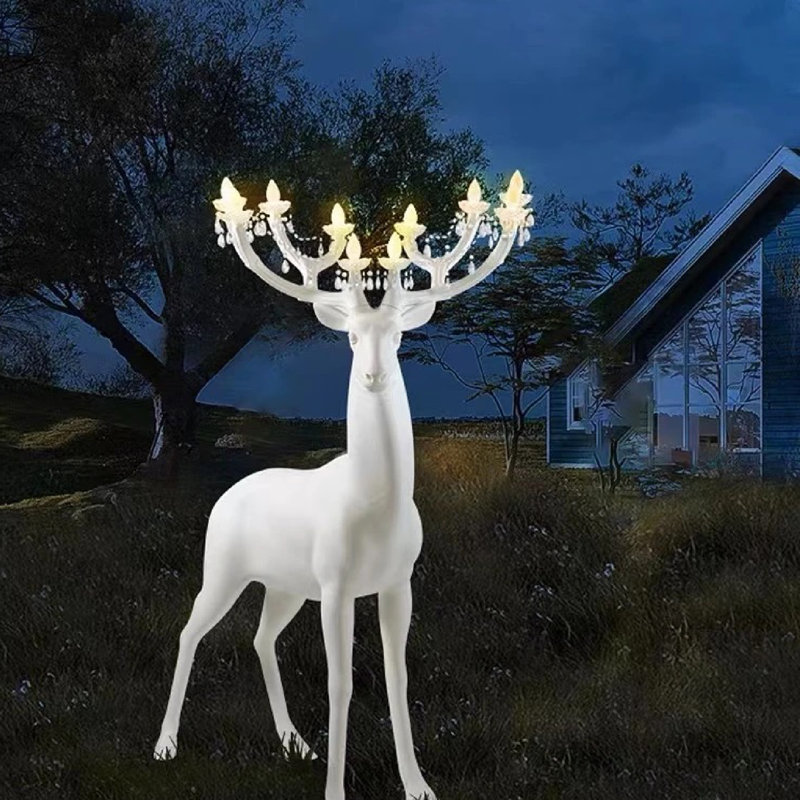 Lampe de fantaisie White / Deer