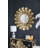 Round Gold Metal Mirror