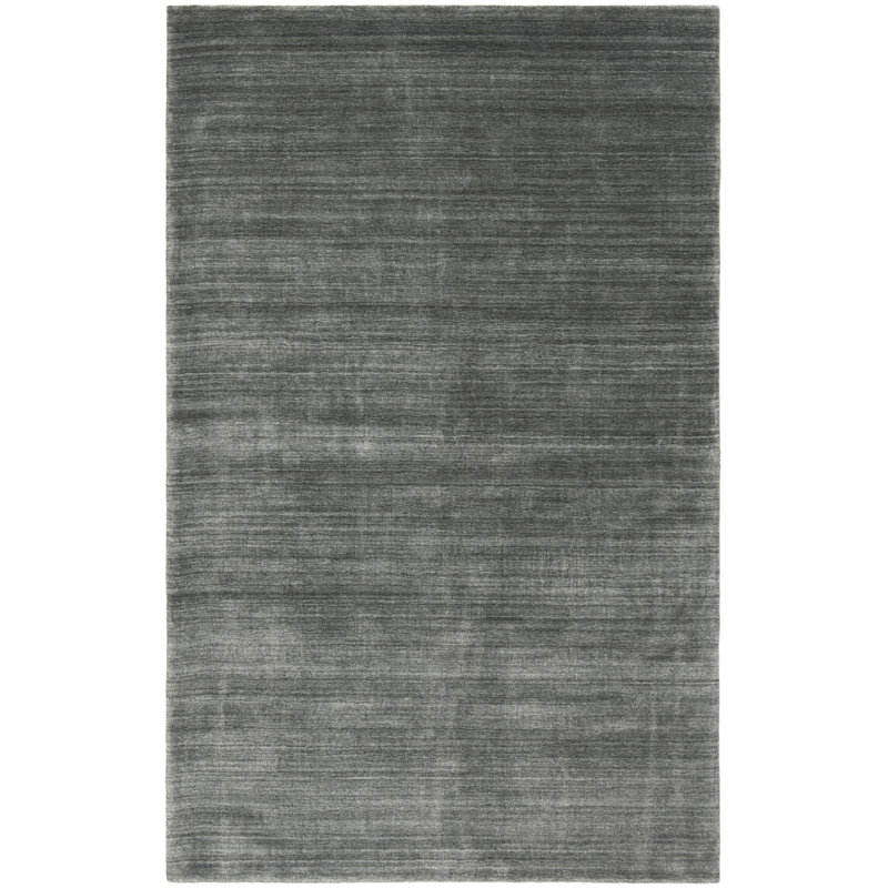 Mcelroy Gray Area Rug, Rectangle 8' x 10'