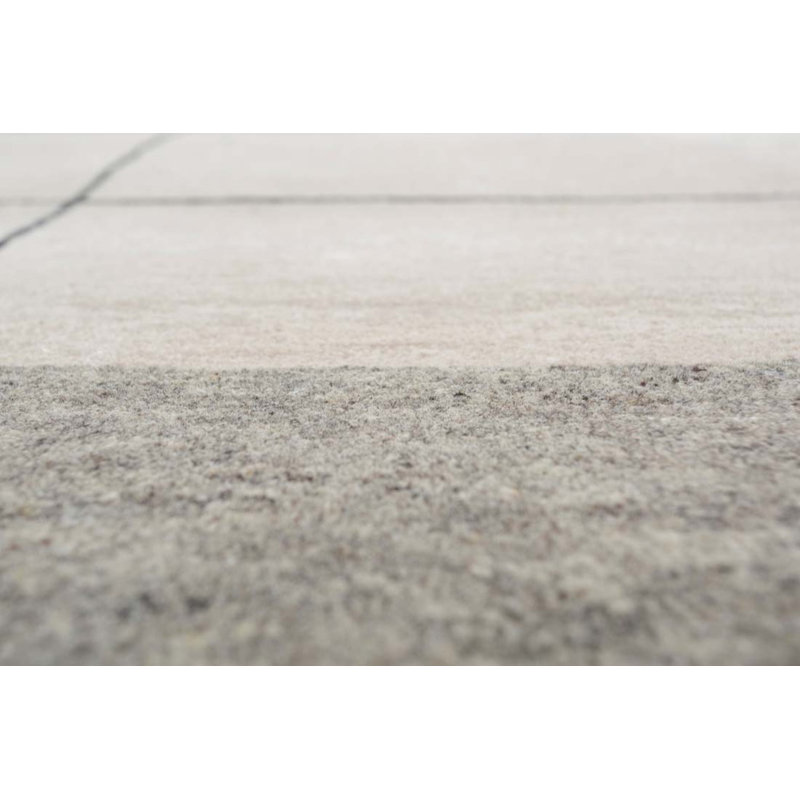 Contemporary One-of-a-Kind Rectangle 8 X 10 Wool Area Rug