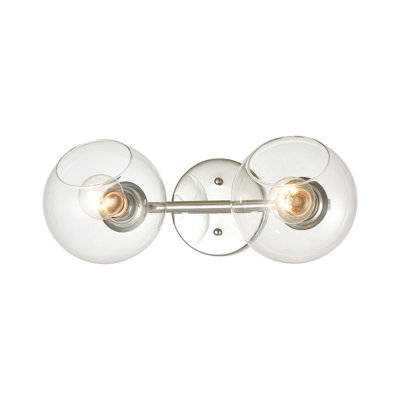 Herrmann 16'' Wide 2-Light Vanity Light - Polished Chrome