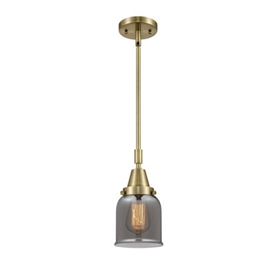 Luminaire suspendu en forme de cloche à 1 lumière Lesher