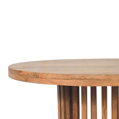 Keokee Round Solid Wood Dining Table