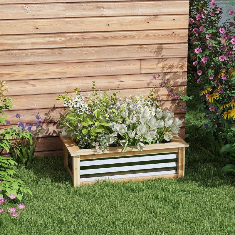 Ensemble pour jardin surélevé en métal galvanisé