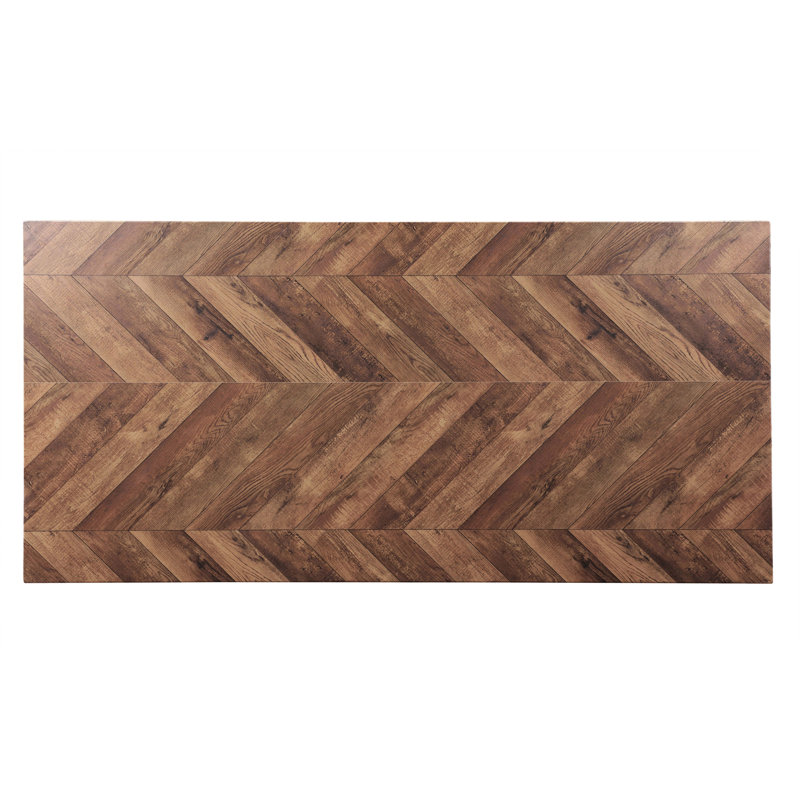 Eugonda Rectangular Counter Height Table In Brown