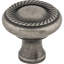 Swirl Cut 1 1/4" Diameter Round Knob-19152532