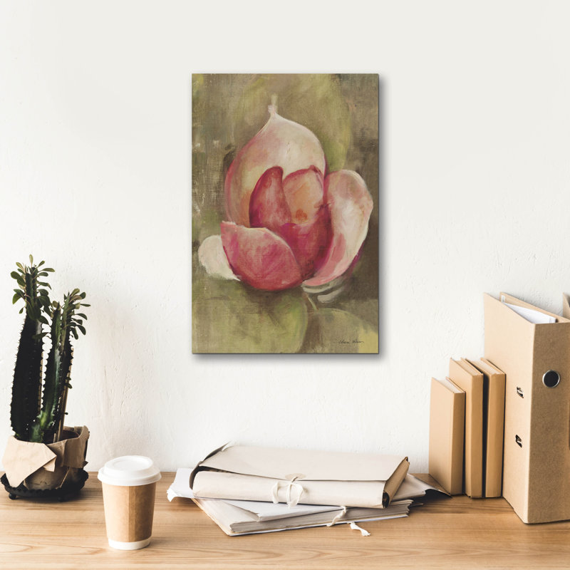 Art mural sur toile August Grove® «Pink Blossom» par Cheri Blum, H 18 po x l 12 po x P 0,75 po