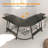 Lacey L-Shaped Metal Base Computer Desk-225453994