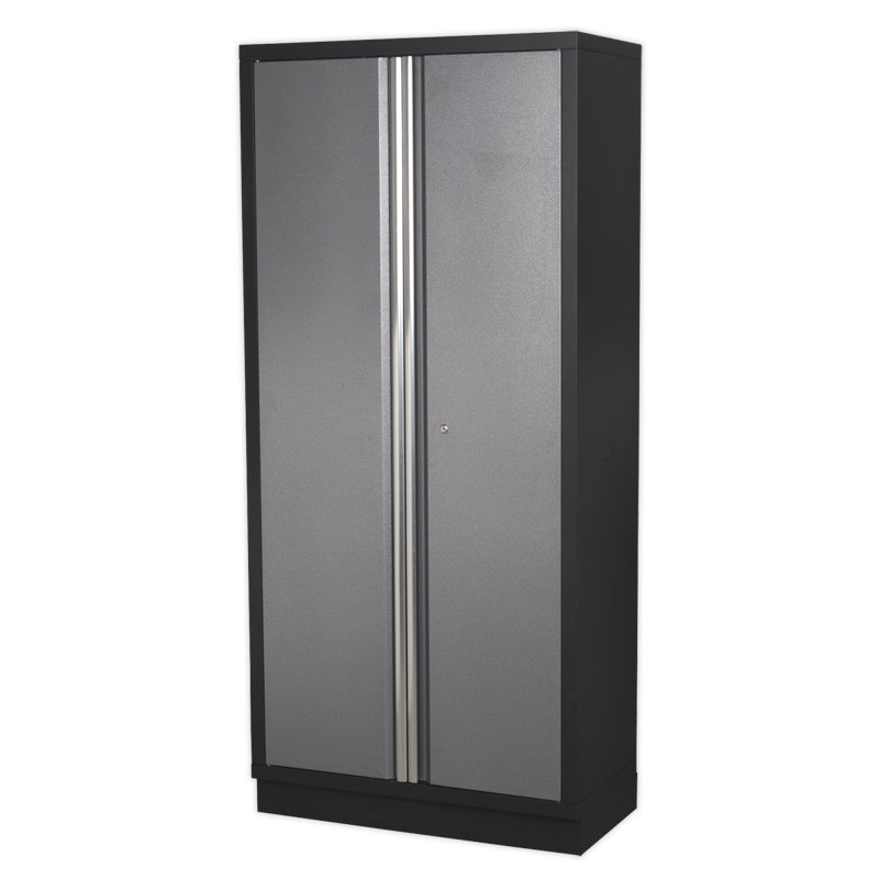 Xenia Single Storage Cabinet - 200 cm H x 91.5 cm W x 46 cm D