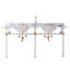 Empire Stone Oval Console Bathroom Sink with Faucet and Overflow-1585281292