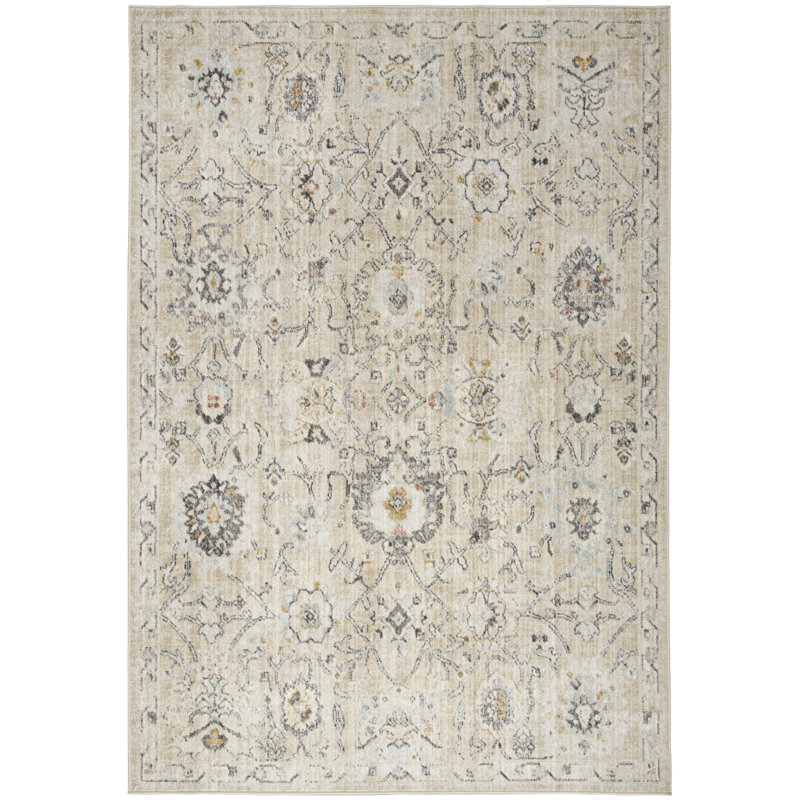 Noleta Persian Area Rug, Rectangle 4'1" x 5'11"