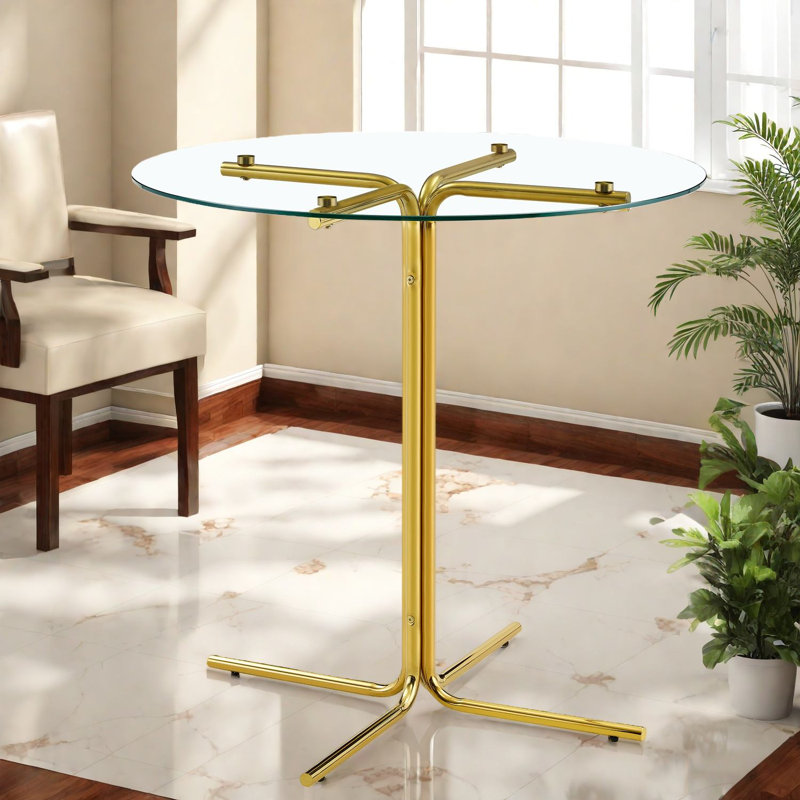 Ensemble de table de salle à manger moderne en métal et verre (doit inclure la table et la chaise), cuisine