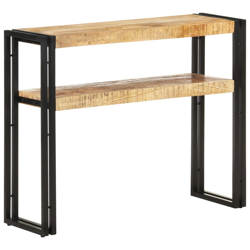 Cofer Solid Wood Top Console Table, 75 H x 90 W x 30 D cm