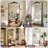 Ornately Carved Square Domed Mirror-775600070-775600071