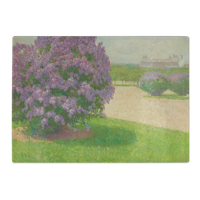 Heros Square with Lilacs by Carl Moll Chopping Board