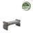 Wrought Studio™ Cleve Fabric Waterfall-like Bench-767793840
